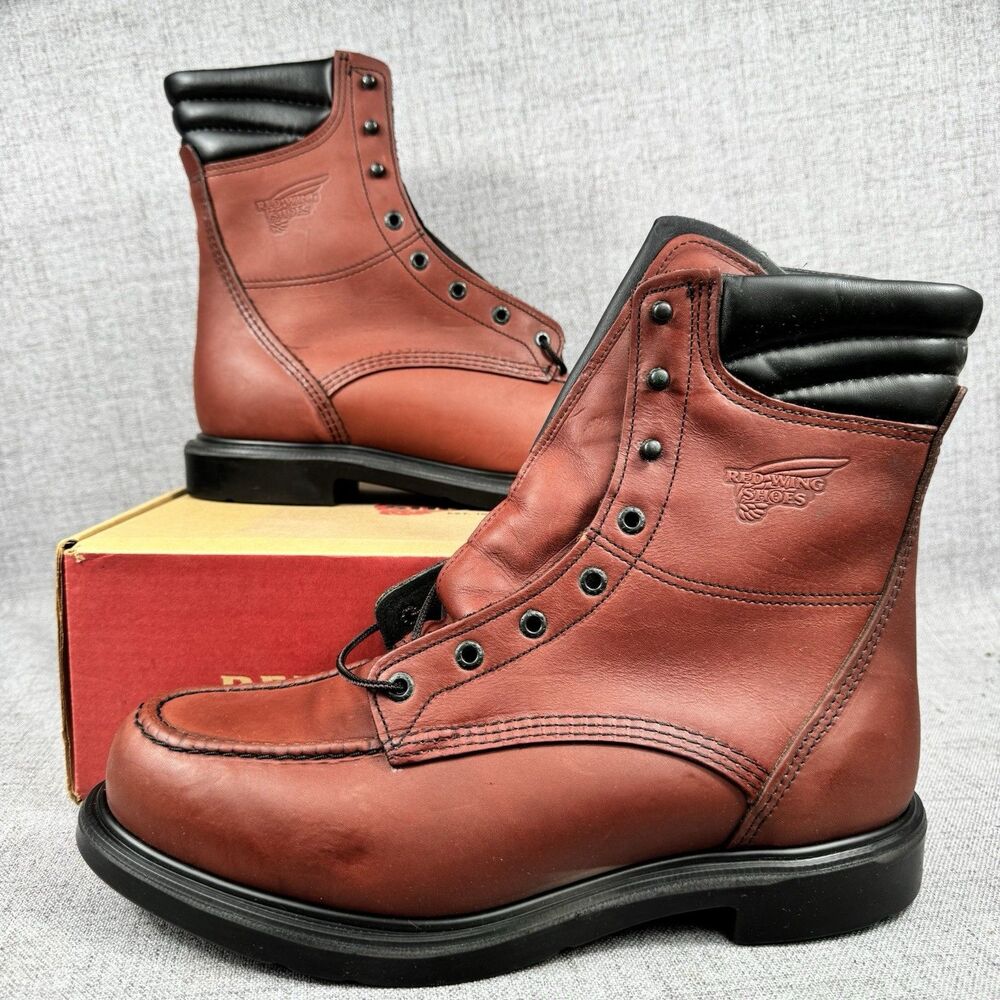 Red Wing Boots Men's 11.5 EE 402 Supersole Leather Work